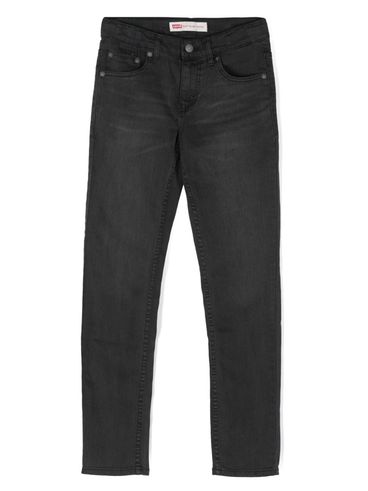 LEVI'S - Black cotton skinny jeans