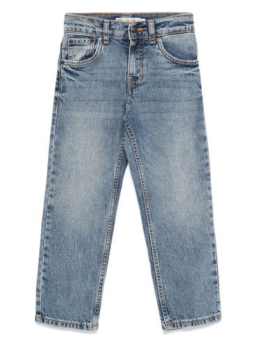 LEVI'S - Blue denim straight-leg jeans