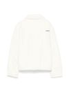 levi's - White fleece jacket with pockets and logo - 2