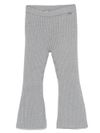 liu jo - Grey flared jogger pants