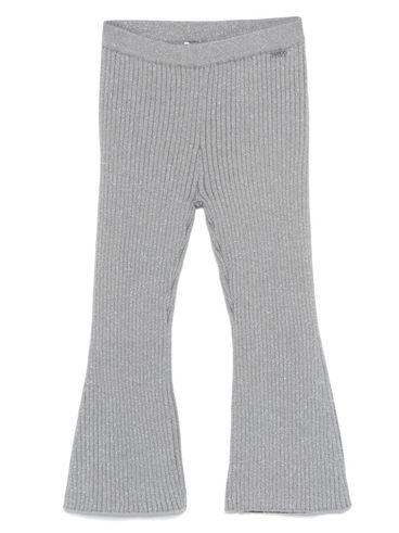 LIU JO - Grey flared jogger pants