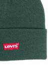 levi's - Berretto a costine verde con ricamo logo - 1