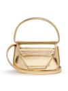 diesel - Borsa 1dr in pelle oro con logo - 2