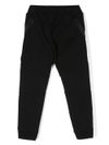 c.p. company - Pantaloni tuta in cotone nero con cerniere - 2