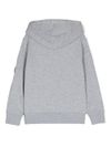 c.p. company - Grey cotton sweatshirt with a kangaroo pocket - 2