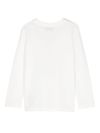 moschino - T-shirt in cotone con stampa cravatta - 1