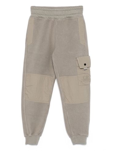 C.P. COMPANY - Pantaloni tuta in cotone con tasca