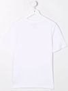 polo ralph lauren - T-shirt in cotone bianco con logo ricamato - 2