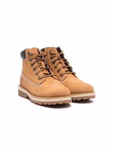 TIMBERLAND - Anfibi Premium 6 Inch in pelle scamosciata beige