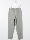 polo ralph lauren - Pantaloni tuta in cotone grigio con ricamo logo - 2