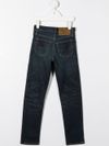 polo ralph lauren - Jeans scinny in cotone blu denim - 2