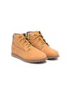 timberland - Anfibi in pelle scamosciata beige con lacci