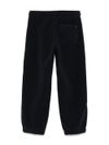 tommy hilfiger - Pantaloni tuta blu con logo bianco - 2