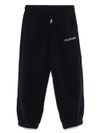 tommy hilfiger - Pantaloni tuta blu con logo bianco