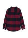 tommy hilfiger - Camicia in cotone a quadri rosso e nero - 1