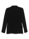 blugirl - Blazer nero monopetto con placca logo - 1