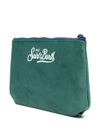 mc2 saint barth - Pochette Aline verde con scritta - 2