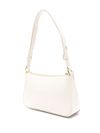 love moschino - Borsa a spalla in pelle sintetica bianca con specchio a forma di cuore - 4