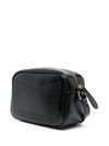 love moschino - Borsa a tracolla in pelle nera con zip - 3