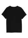 mc2 saint barth - T-shirt Emilie in cotone nero con scritta - 1