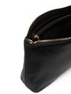 love moschino - Borsa a spalla nera con placca rana e cuore frontale - 2