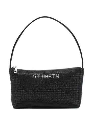 MC2 SAINT BARTH - Borsa a mano Strassy nera con strass