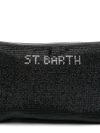 mc2 saint barth - Borsa a mano Strassy nera con strass - 3