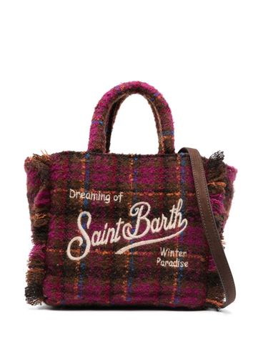 MC2 SAINT BARTH - Borsa shopping Venity Mini Classic rosa e marrone