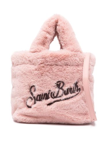 MC2 SAINT BARTH - Borsa shopping Venity Mini Classic in pelliccia rosa