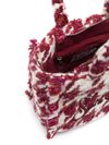 mc2 saint barth - Borsa shopping Venity Mini Classic bianca e rossa - 1