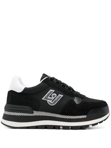 LIU JO - Black sneakers with logo