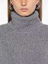 liu jo - Gray wool turtleneck sweater - 2