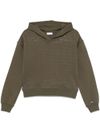 liu jo - Green cotton hoodie