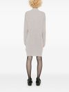 liu jo - Short gray knitted dress - 3