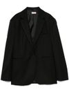 liu jo - Blazer nero monopetto con strass