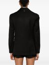 liu jo - Blazer nero monopetto con strass - 1