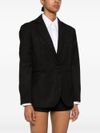 liu jo - Blazer nero monopetto con strass - 2