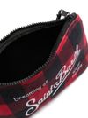 mc2 saint barth - Pochette Aline a quadri rosso e nero - 2