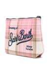 mc2 saint barth - Pochette Aline rosa a quadri - 1