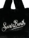 mc2 saint barth - Borsa shopping Venity Mini Classic in pelliccia nera - 3