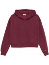 liu jo - Burgundy cotton hoodie