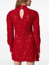 twinset - Short red lace dress - 2