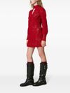 twinset - Short red lace dress - 3