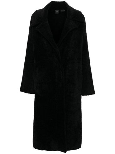 PINKO - Uvaggio black fur with a belt