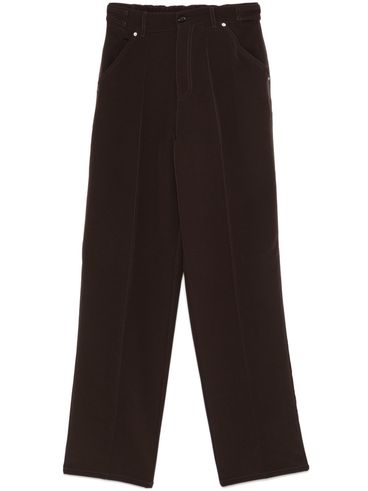 PINKO - Pentola brown wide-leg pants