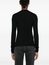 pinko - Gradazione black wool cardigan - 3