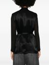 pinko - Gagny black blazer with a belt - 3