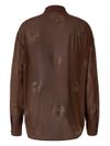 pinko - Fortini brown shirt with rhinestones - 1