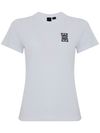 pinko - White cotton Bussolotto t-shirt