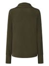 pinko - Blok green silk-blend blouse - 1